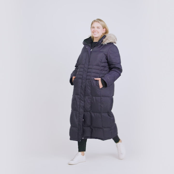 Women's Plus Size Full Length Splendor Down Jacket