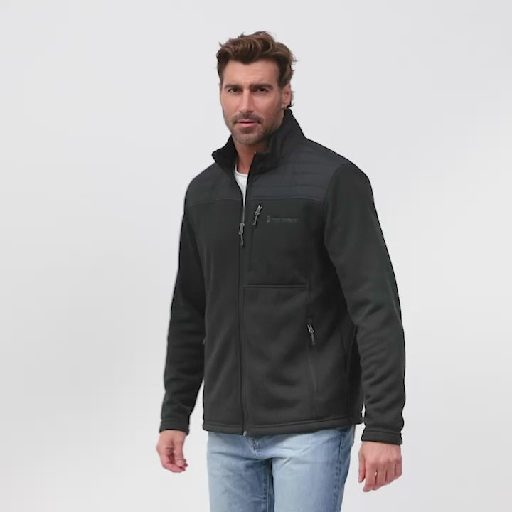 Men's Chayote Cable Fleece Jacket