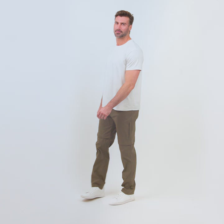 Men's Nylon Stretch Convertible Pant