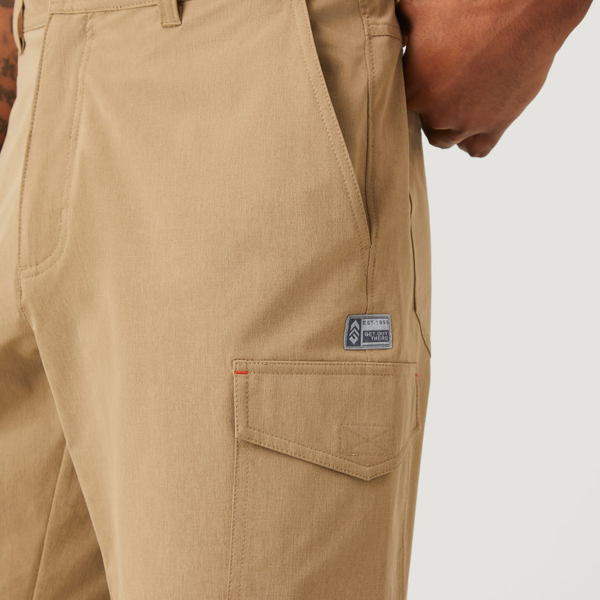 Men's Taconic Rip Stop Short - Khaki #color_khaki