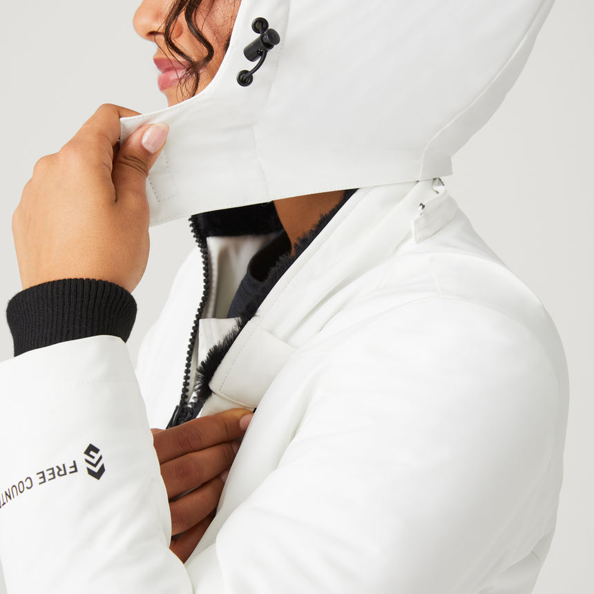 Women's FreeCycle® Thermo Super Softshell® II Jacket - White - S #color_white
