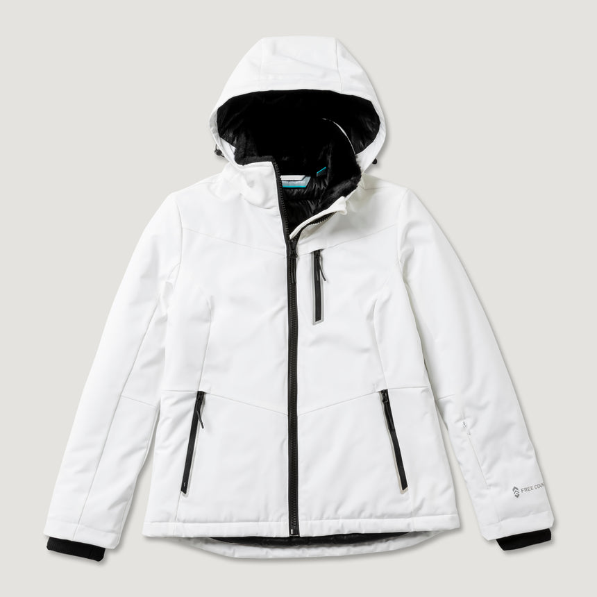 Women's FreeCycle® Thermo Super Softshell® II Jacket - White - S #color_white