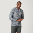 Men's Lightweight Sueded Hoodie - Rocky Camo - M #color_rocky-camo