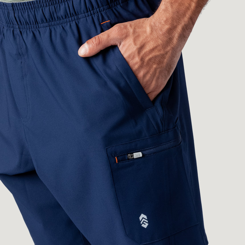 Free Country Men's Tech Stretch Short II - Navy - S#color_navy
