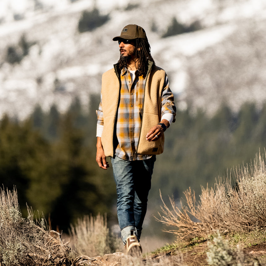 Men's FreeCycle® Alpine Reversible Vest - Duffle Olive