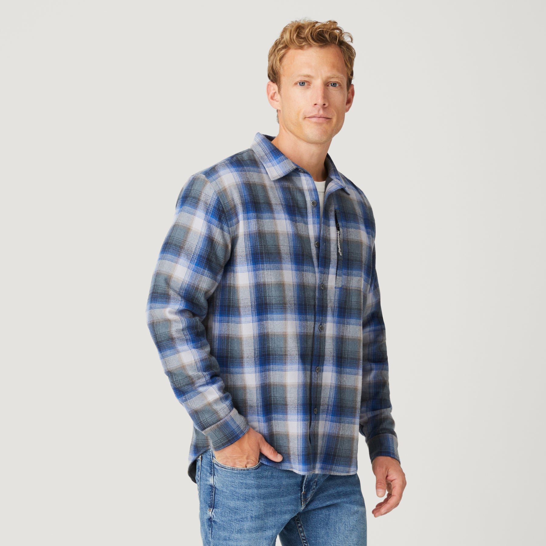 Men's Easywear Flannel Shirt – Free Country