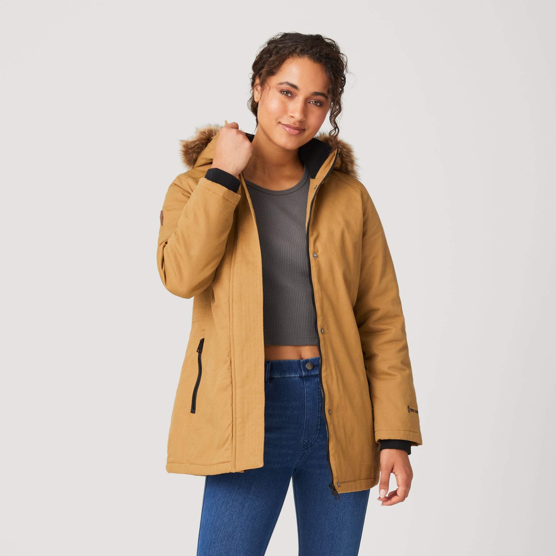 Women's Vanguard Parka Jacket by Free Country