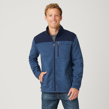 Men's Frore II Sweater Fleece Jacket - Cool Blue - S #color_cool-blue