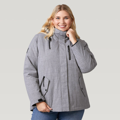 Women's Plus Size Andorra 3-in-1 Systems Jacket - Black - 1X #color_black