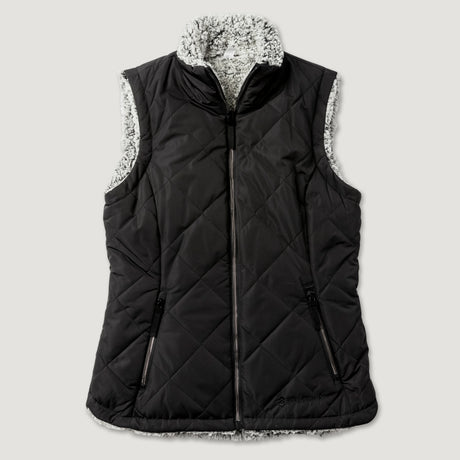 Women's Stratus Lite Reversible Vest - Black - S #color_black