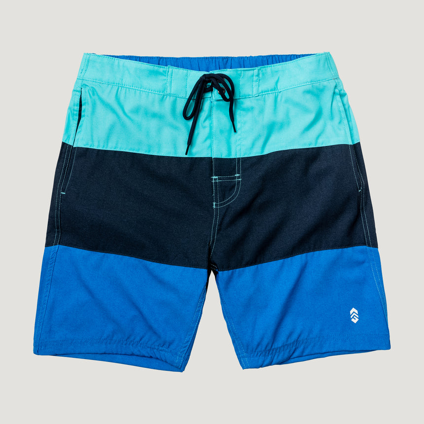 Men's Tri-Block Surf Short - Midnight Navy #color_midnight-navy