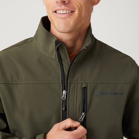 Men's Journeyman Flex Super Softshell® Jacket - Dark Olive - M #color_dark-olive