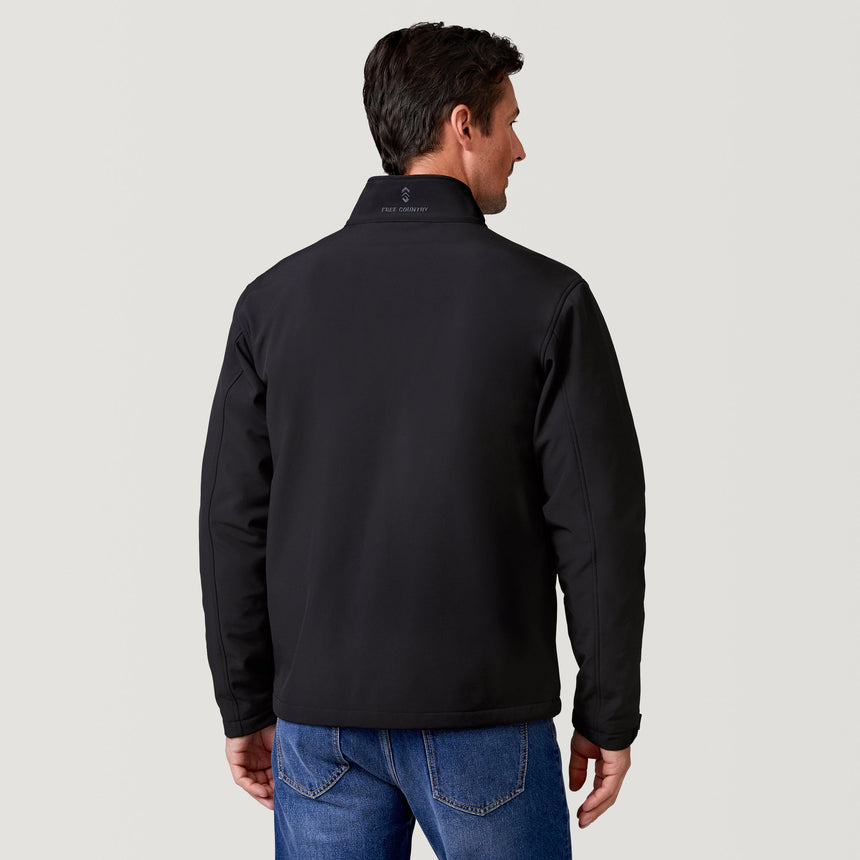 Men's Journeyman Flex Super Softshell® Jacket - Black - M #color_black