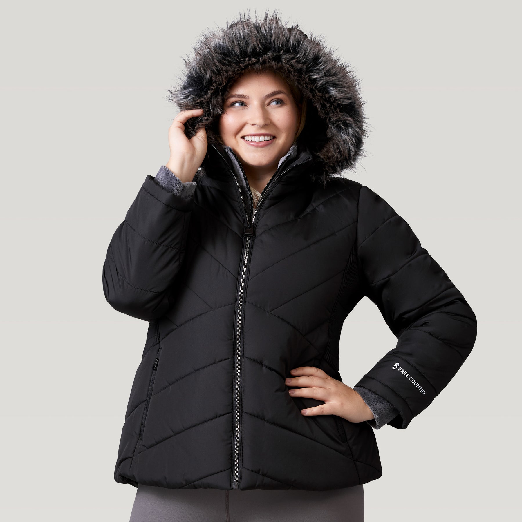 Free country plus size coats sale