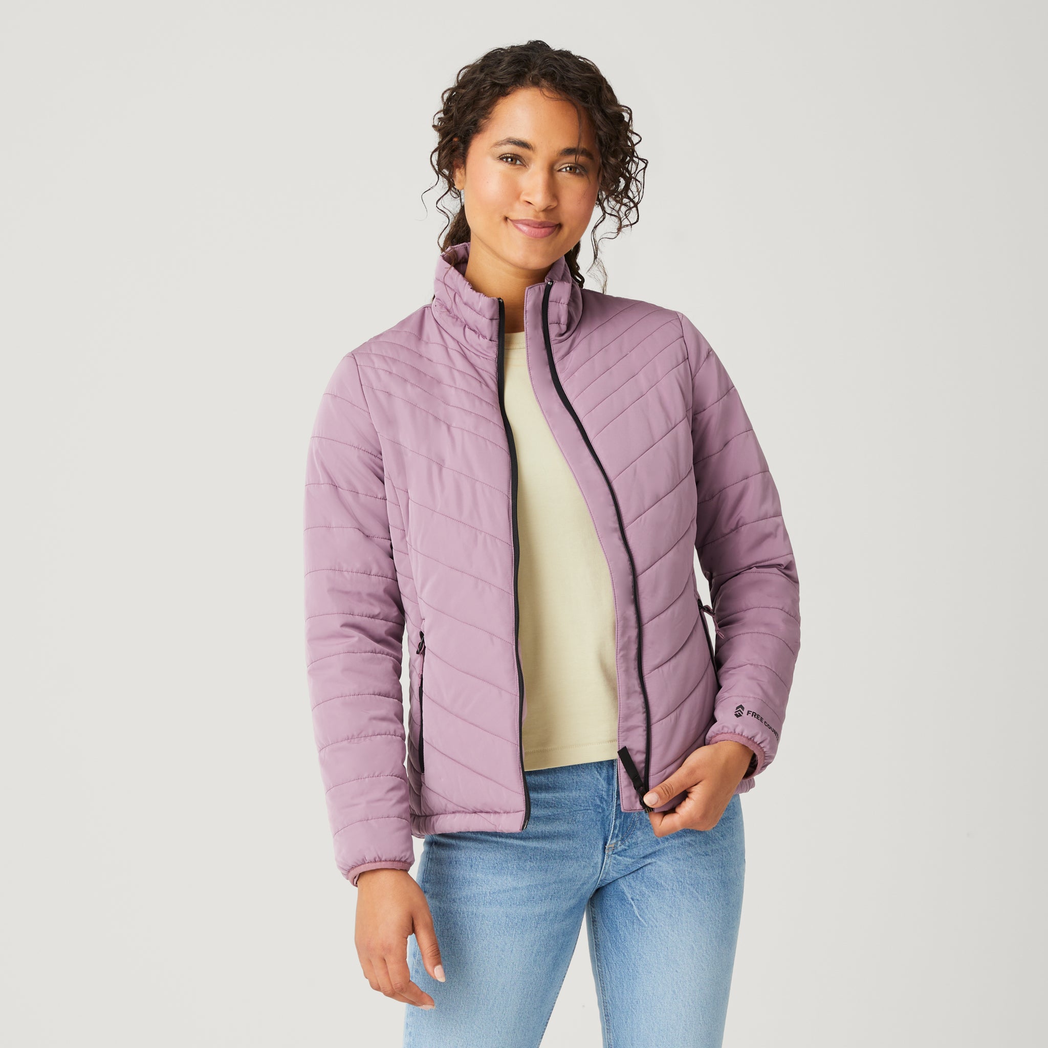 Women's free country ultrafill puffer cheap jacket