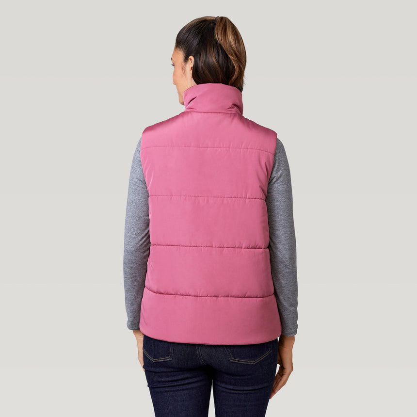 Women's FreeCycle® Lansby Puffer Vest - Pink Clay - S #color_pink-clay