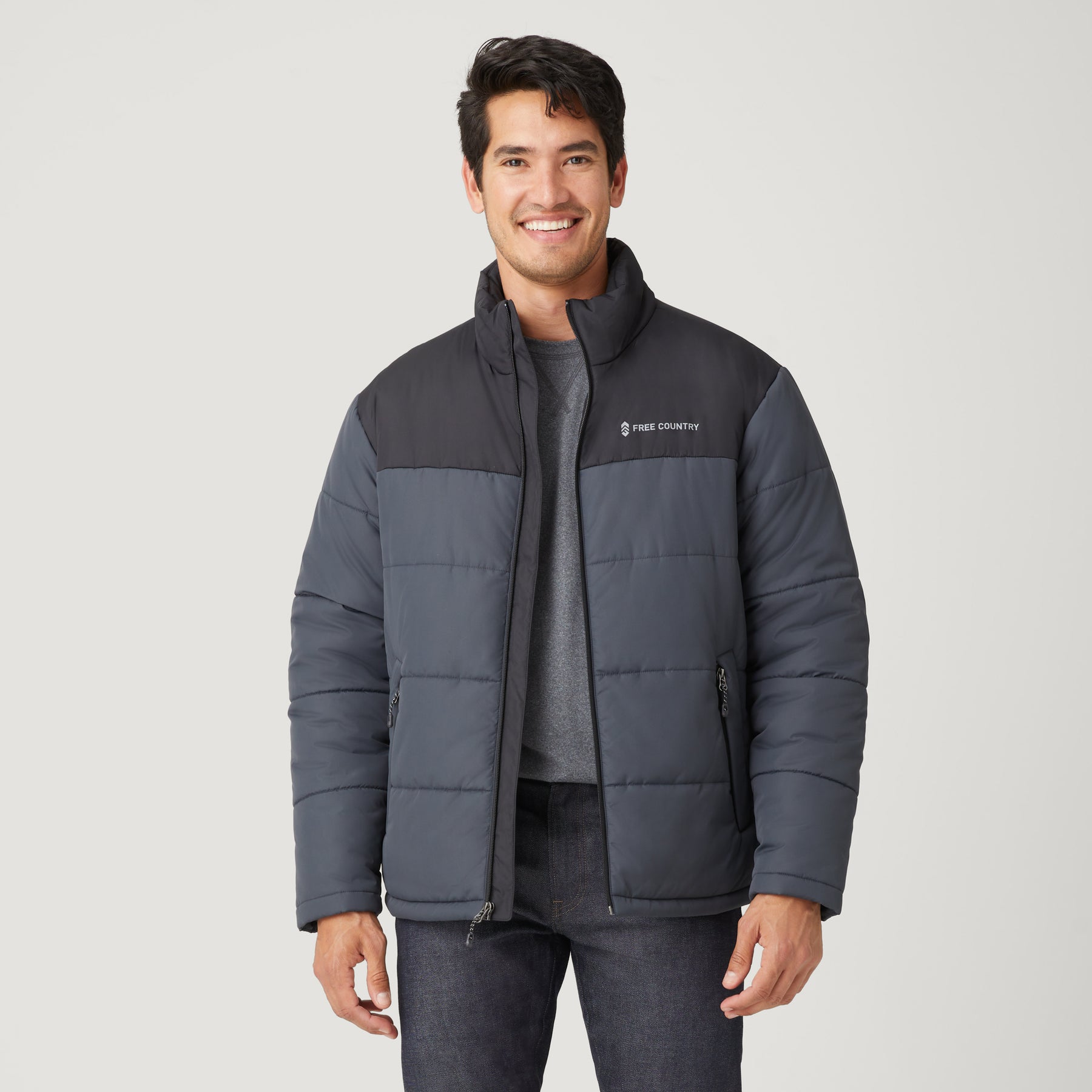 Free country outlet men's down jacket