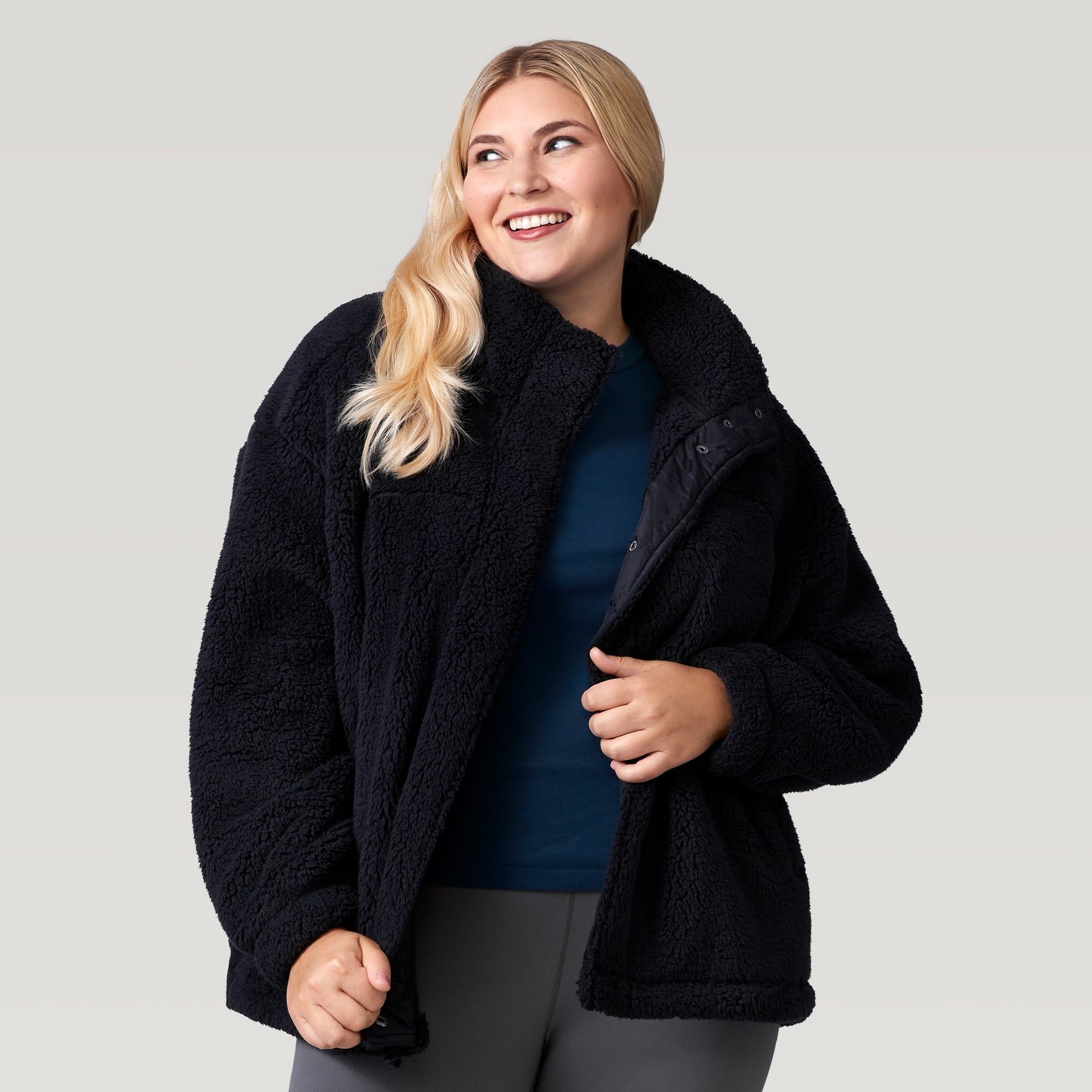 Women's Plus Size FreeCycle® Dimi Sierra Butter Pile® Jacket – Free Country
