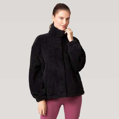 Women's FreeCycle® Dimi Fleece Jacket - Black - S #color_black