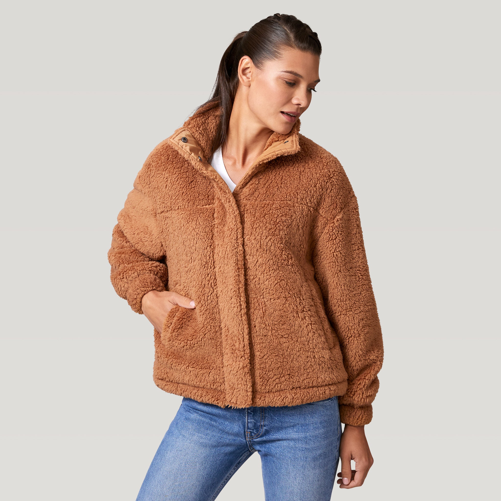 Women s FreeCycle Dimi Sierra Butter Pile Jacket Free Country