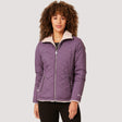 Women's FreeCycle® Cloud Lite® Reversible Jacket - Faded Plum #color_faded-plum