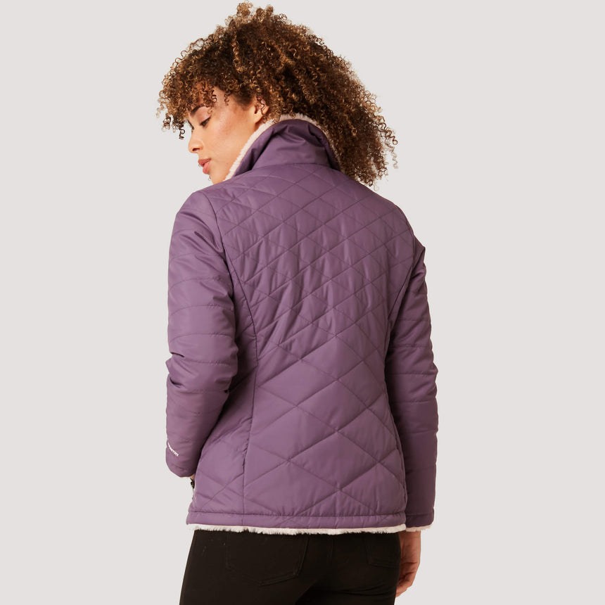 Women's FreeCycle® Cloud Lite® Reversible Jacket - Faded Plum #color_faded-plum