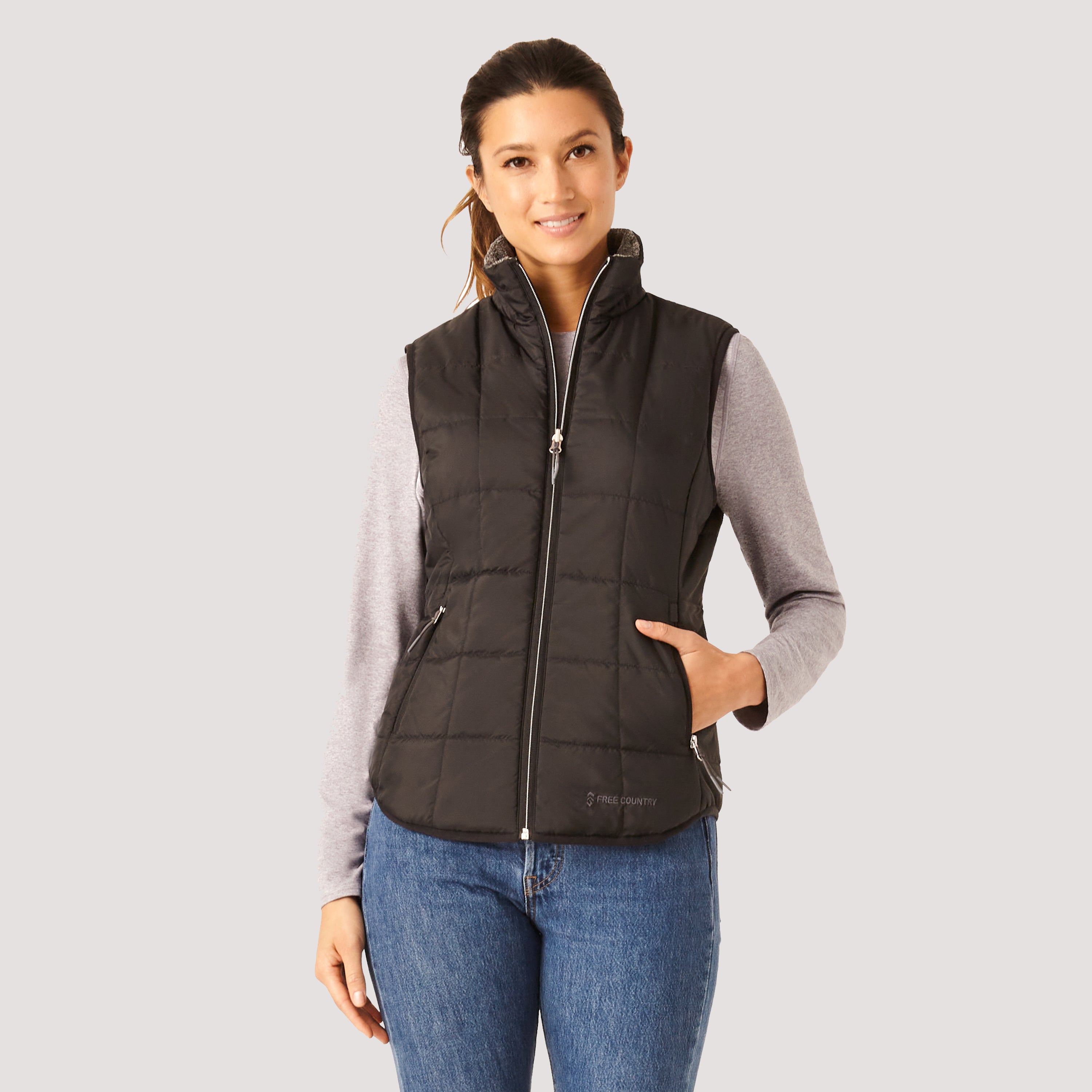 Women's Cloud Lite Everyday Reversible Vest – Free Country