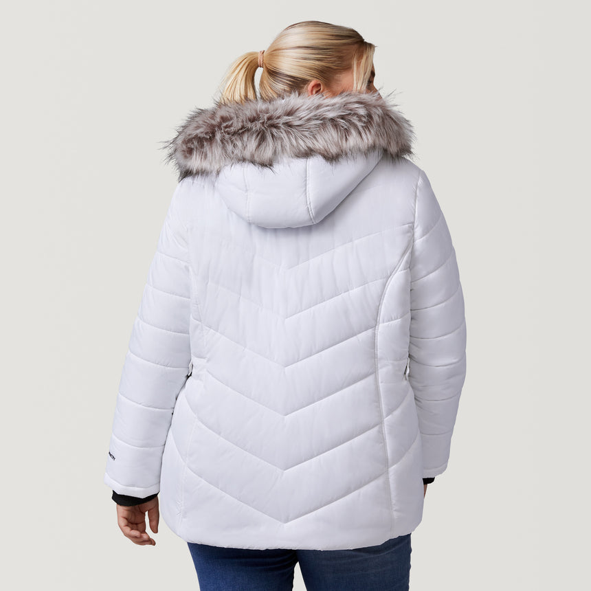 Women's Plus Size Unstoppable II Poly Air Touch Jacket - White - 1X #color_white