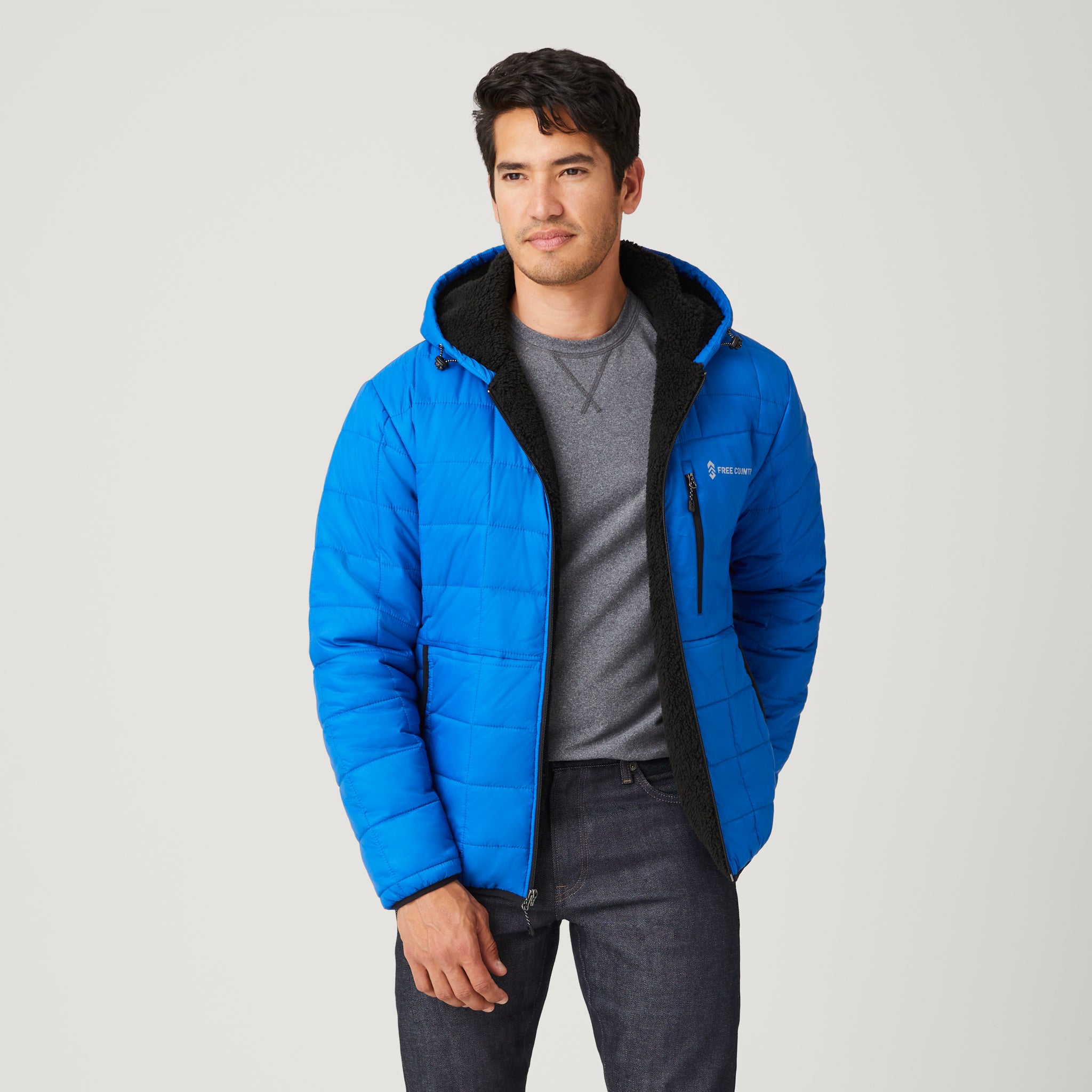 Men's FreeCycle® Bedrock Sherpa Lined Puffer Jacket