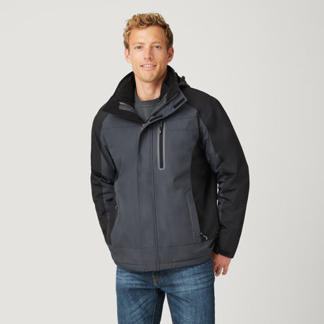 Men's FreeCycle® Bode 3-in-1 Systems Jacket - Black - M #color_black