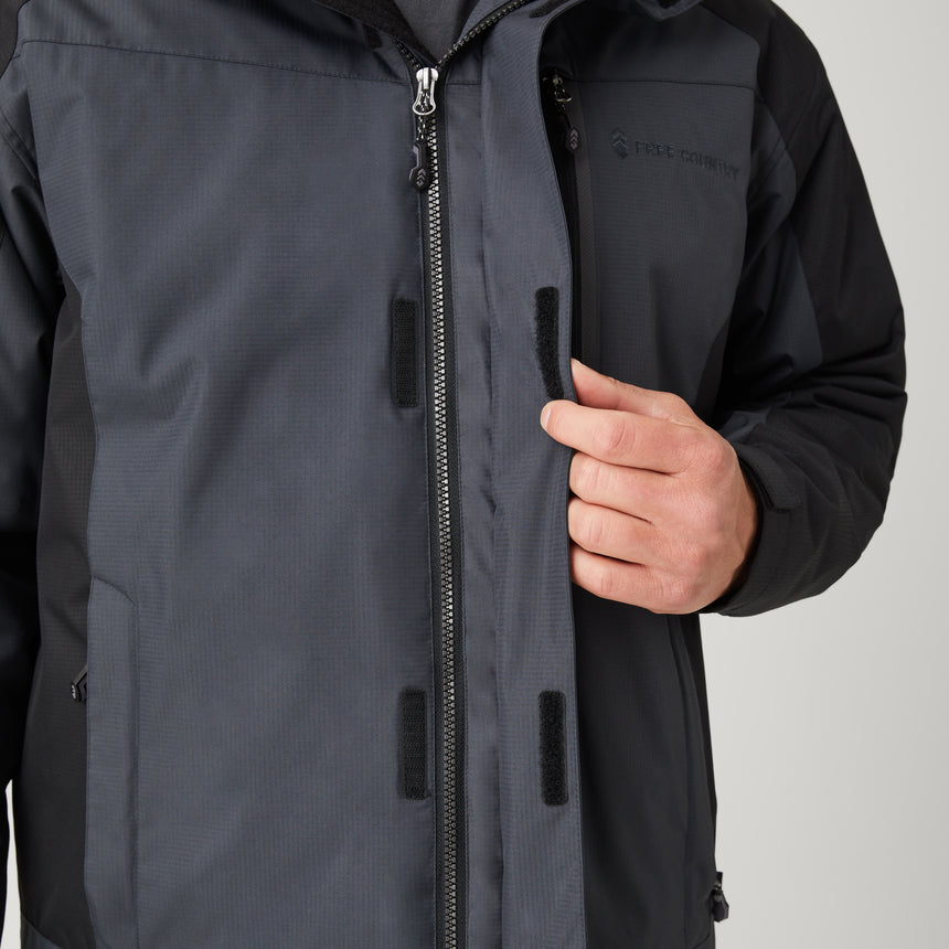 Men's FreeCycle® Bode 3-in-1 Systems Jacket - Black - M #color_black