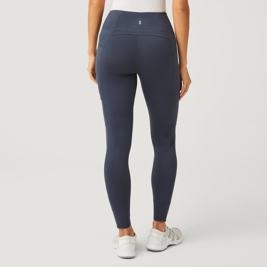 Women's Get Out There Trail Tights - Charcoal #color_charcoal