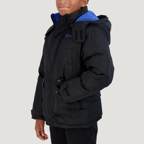Boys' Stadium Parka - Black#color_black