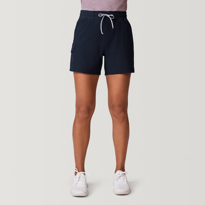 [Model is 5’9” wearing a size Small.]  Women's Trail to Town Short - Black - S #color_black