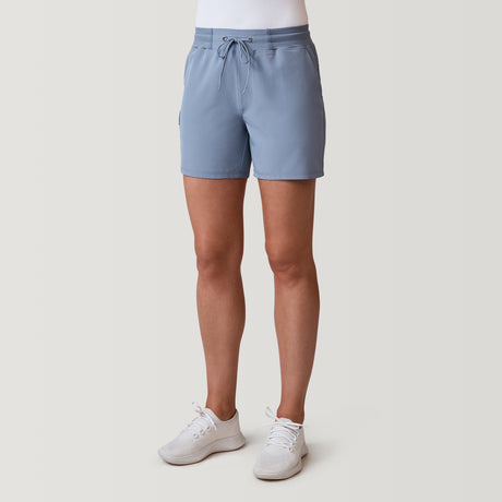 [Model is 5’9” wearing a size Small.]  Women's Trail to Town Short - Grey - S #color_grey