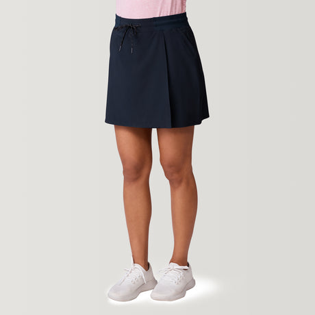[Model is 5’9” wearing a size Small.]  Women's Trail to Town Skort - Black - S #color_black