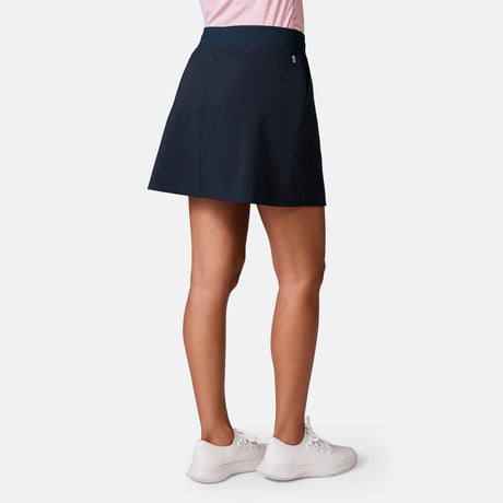 [Model is 5’9” wearing a size Small.]  Women's Trail to Town Skort - Black - S #color_black