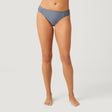 Women's Side Ruched Bikini Bottom - Cloud Grey #color_cloud-grey