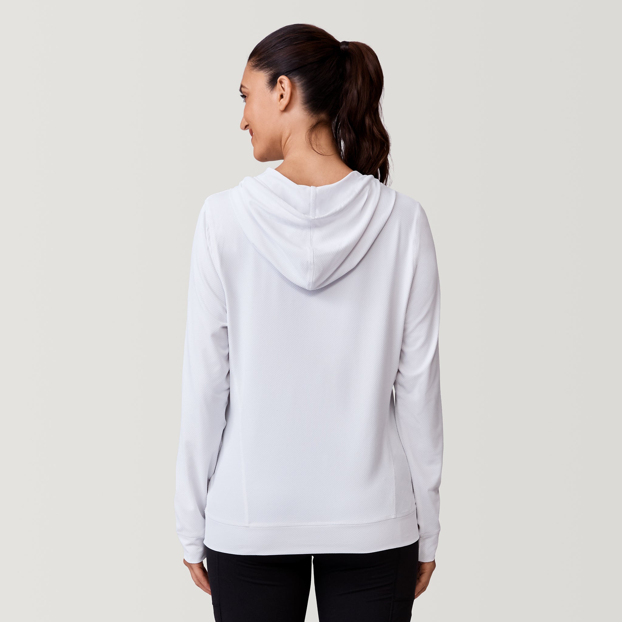 Women's Hooded Pullover UPF Sunshirt