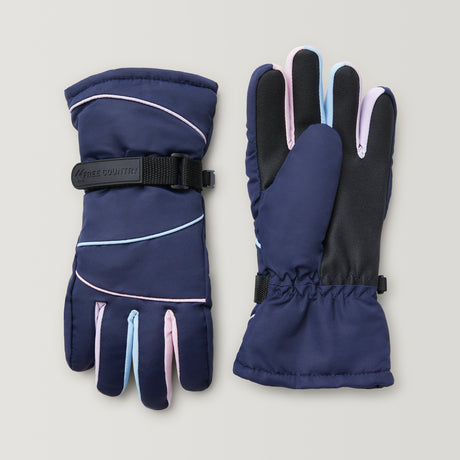 Girls' Ski Glove - Navy #color_navy