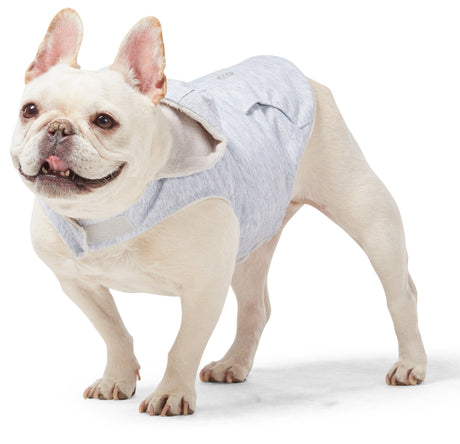 Free Country Dog Raincoat - Silver Chip - XS#color_silver-chip