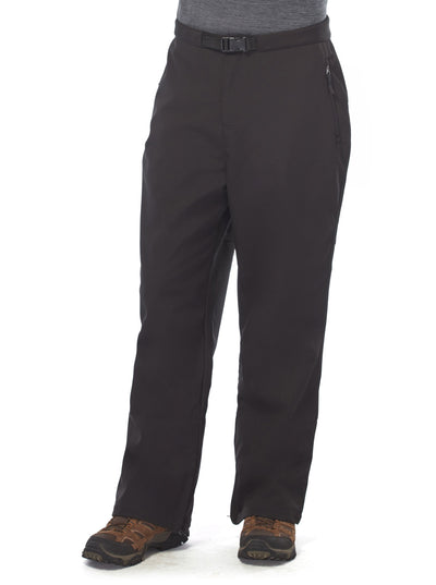 Free Country Men's Elevated Softshell Snow Pant - Black - S#color_black