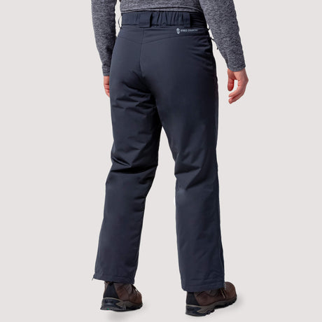[Model is wearing a size Medium.] Free Country Men's FreeCycle® Chill Off Padded Ski Pant -  - #color_charcoal