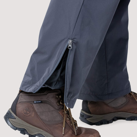 [Model is wearing a size Medium.] Free Country Men's FreeCycle® Chill Off Padded Ski Pant -  - #color_charcoal