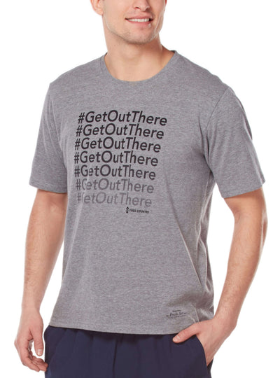 Free Country Men's Fresh Air Fund #GetOutThere Tee - Light Charcoal - S#color_light-charcoal