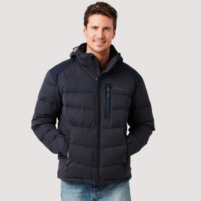 Free Country Men's Ottoman Mid Weight Parka Jacket - Navy - S#color_navy