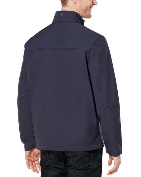 Free Country Men's Ultimate Super Softshell® Jacket - Navy - S#color_navy