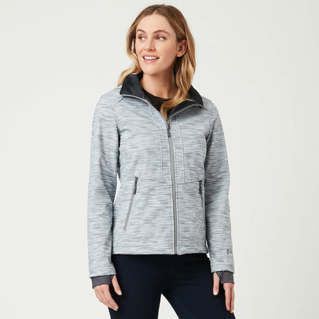 Free Country Women's Freeform II Super Softshell® Jacket - Silver - S#color_silver