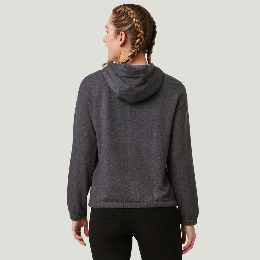 Free Country Women's Luxe Easy Fit Pullover -  - #color_charcoal