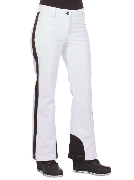 Free Country Women's Plus Size Nimble Super Softshell® Ski Pants - White - 1X#color_white
